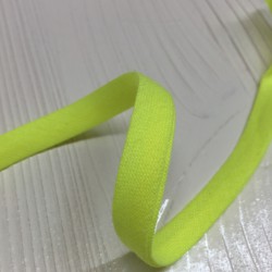 Bias tape fluorescent yellow