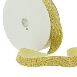 Elastic gold lurex - 20mm