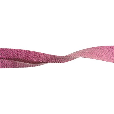 Biais lamé fuchsia
