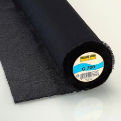 Vlieseline G700 - Entoilage tissé thermocollant noir