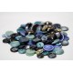 Boutons en vrac - 150gr - tons bleus