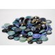 Buttons in bulk - 150gr - blue tones