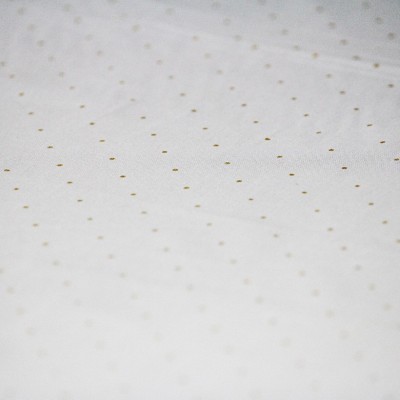 France Duval-Stalla - Grey cotton twill golden dots