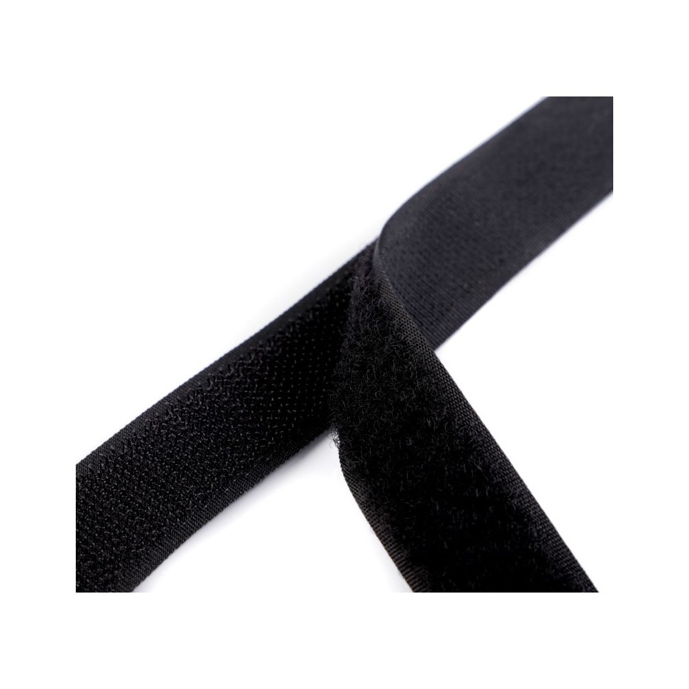 Black velcro - 20mm