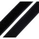 Schwarz Klettband - 20mm