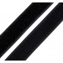Schwarz Klettband - 20mm