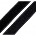 Velcro nero - 20mm