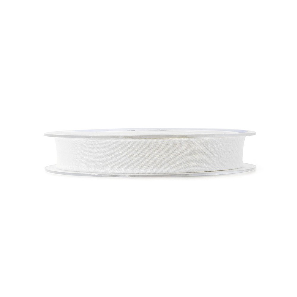 Biais uni blanc