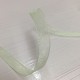 Green organza ribbon