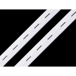 Buttonhole elastic tape webbing