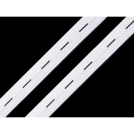 Buttonhole elastic tape webbing