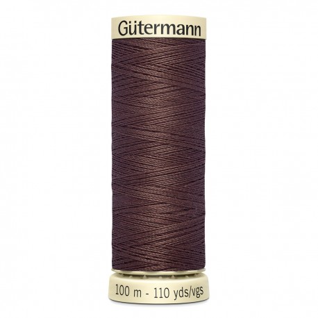 Gütermann sewing thread brown (446)