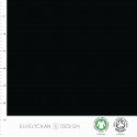Elvelyckan Design - Interlock black solid - 172cm