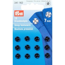 Prym boutons pressions à coudre 7mm