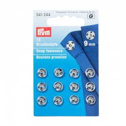 Prym Annähdruckknöpfe Metall 9mm