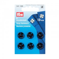 Prym boutons pressions à coudre 13mm