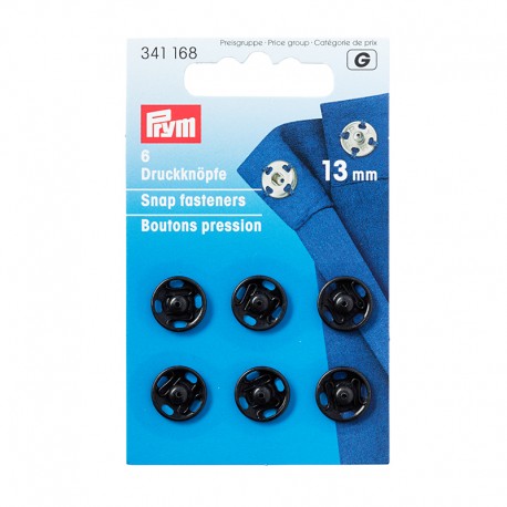 Prym pulsanti snaps per cucire 13mm