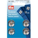 Prym boutons pressions à coudre 17mm