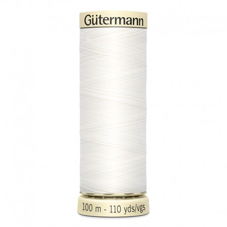 Gütermann sewing thread white (800)
