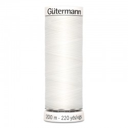 Fil Gütermann blanc (800) - 200m