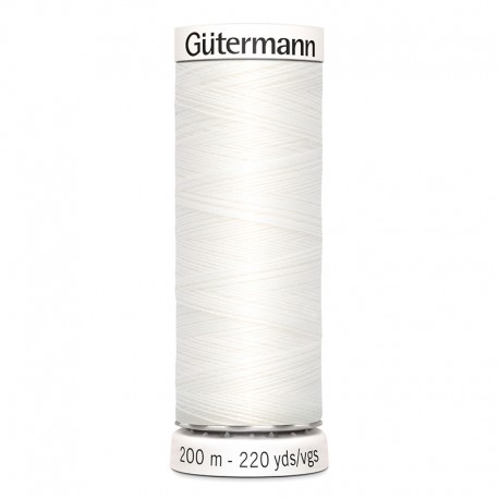 Gütermann filo bianco (800) - 200m