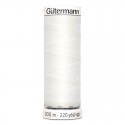 Gütermann filo bianco (800) - 200m