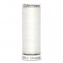 Gütermann sewing thread white (800) - 200m