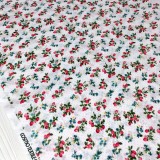 Cosmo - Broderie fleurs roses