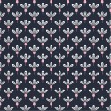 Cotton graphic flowers