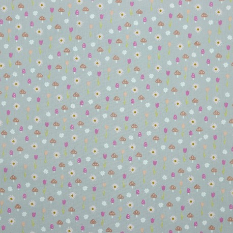 Coton glitter mushroom