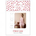 Lise Tailor - I love you - Camisole and short