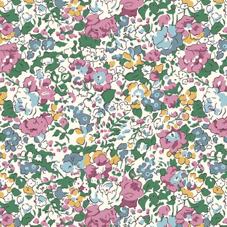 Liberty Fabrics Organic Claire Aude