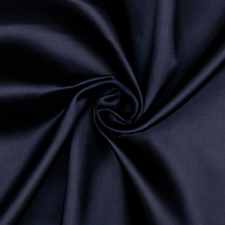 Navy satin