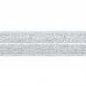 Lurex elastic bias tape - 20mm