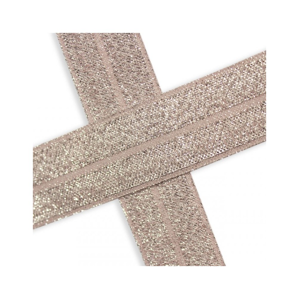 Lurex Elastische Schrägband - 20mm