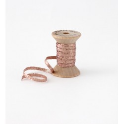 Studio Carta - Holzspule Lurexband