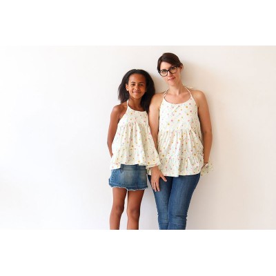 Lise Tailor - Baumwollsatin Flore