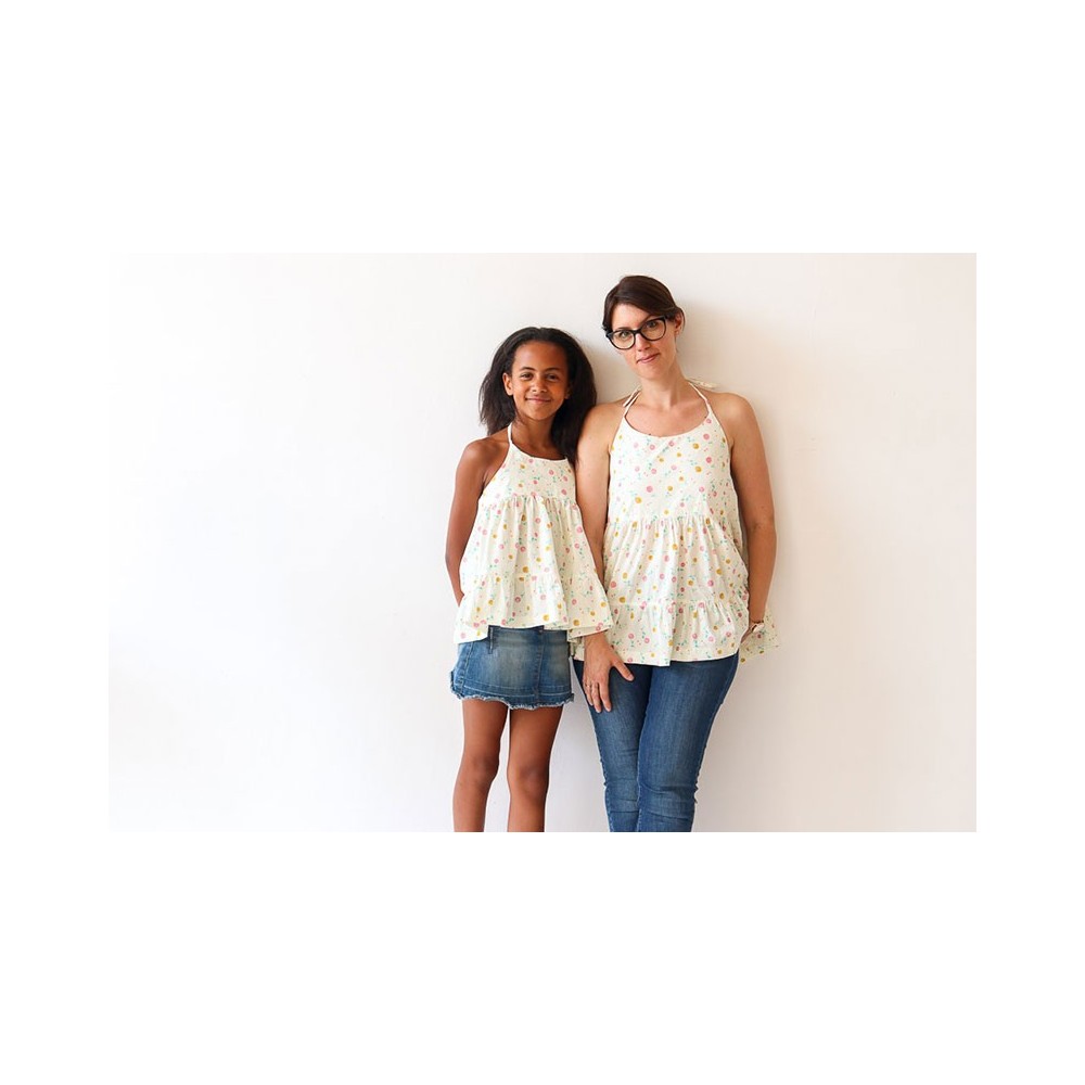 Lise Tailor - Raso di cotone Flore