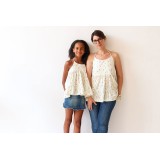 Lise Tailor - Satin de coton Flore