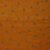 Embroidered corduroy