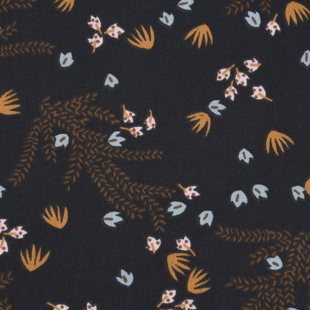 Leaves cotton