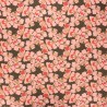 Japanese flowers cotton