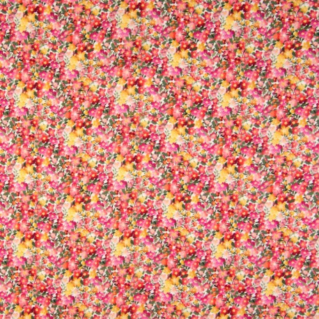 Flowers cotton voile