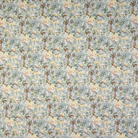 Flowers cotton voile