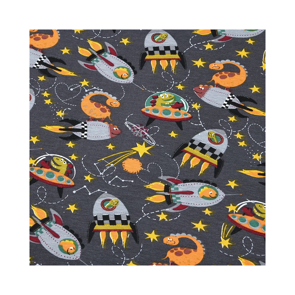 Jersey dino in the space