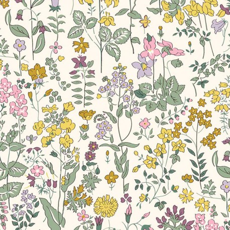 Liberty Fabrics Organic Field Flowers