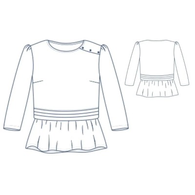 Lise Tailor - Sewing pattern Rêverie