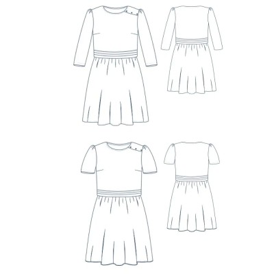 Lise Tailor - Cartamodello Rêverie