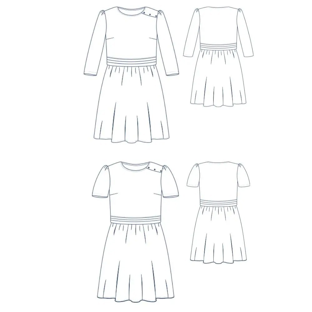 Lise Tailor - Sewing pattern Rêverie