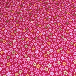 Kokka - Japanische Blumen rosa